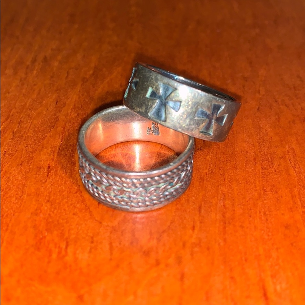 Sterling silver 925 rings (bands)